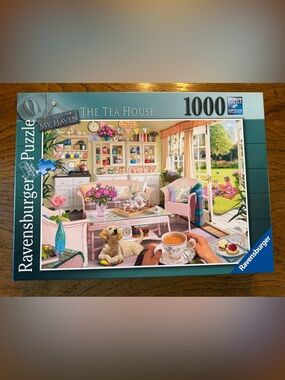 The Tea House 1000-Piece Ravensburger Puzzle My Haven #9